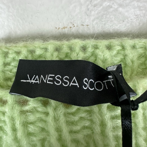 Vanessa Scott Women's M (See Desc) Pastel Multicolor Striped Sweater Boho NEW - Picture 5 of 8